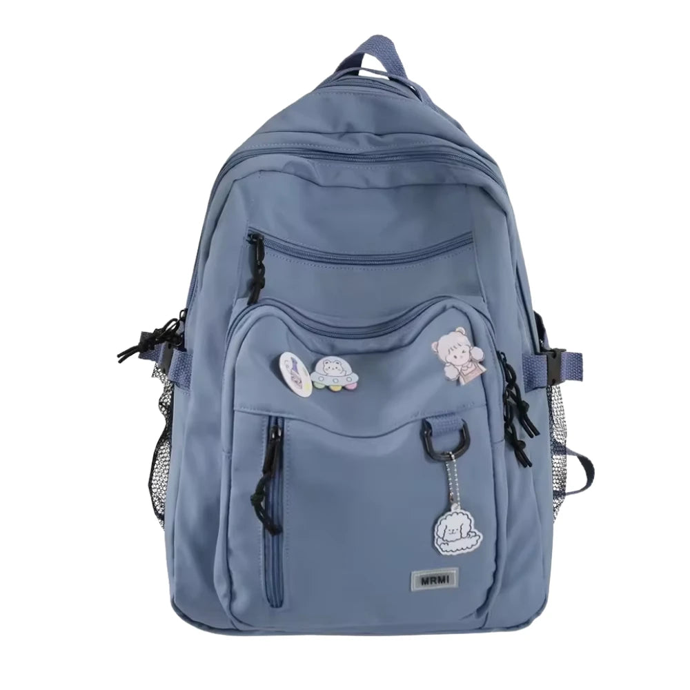 Cartable à Dos en Nylon Décontracté