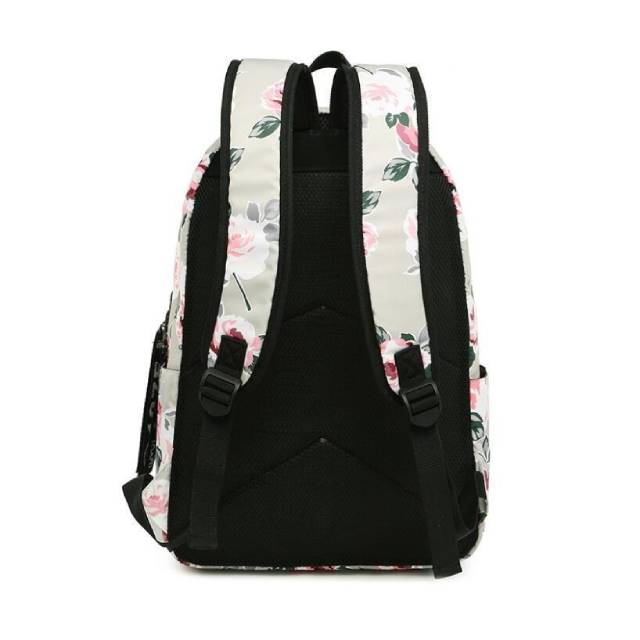 Cartable Scolaire avec Motifs Fleurs pour Filles