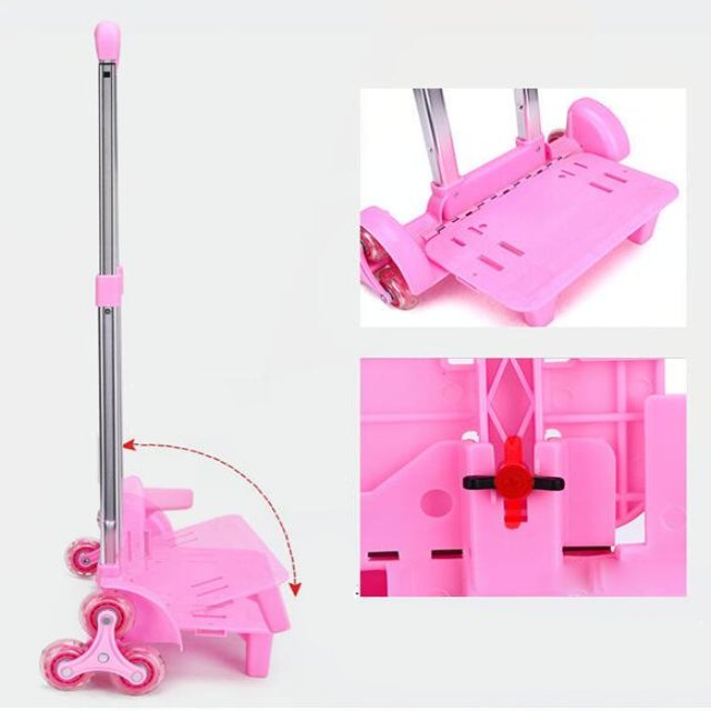 Cartable avec Roulettes Imprimé pour Filles