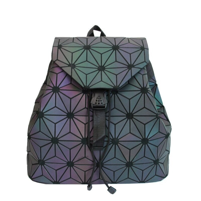 Sac à Dos à Motif Laser et Lumineux