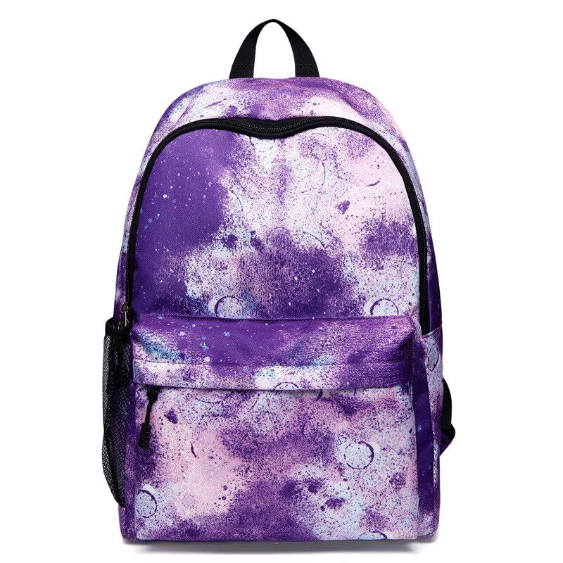 Cartable Adolescents à Motifs Galaxy en Tendances