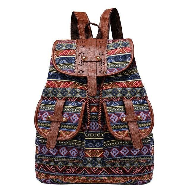 Sac à Dos en Aztèque Bohémien
