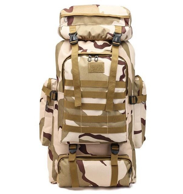 Grand Sac à Dos de Montagne Militaire 80L