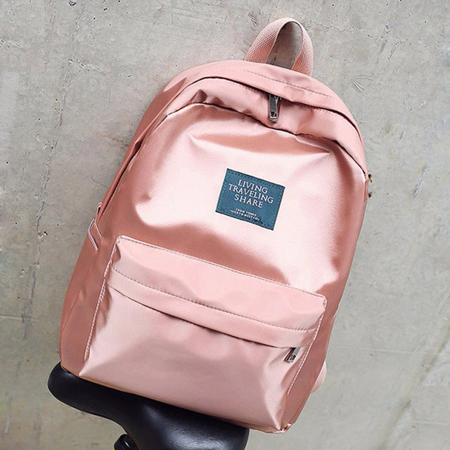 Sac à Dos en Tissu Doux pour Femme