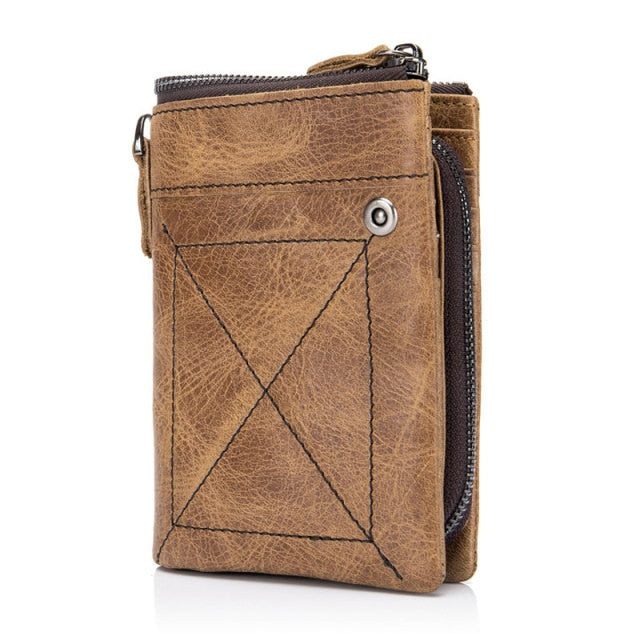 Porte-monnaie Chic Vintage et Pliable pour Homme