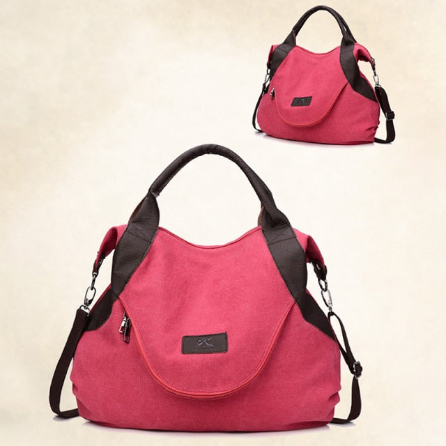 Sac à Main Vintage en Toile Décontracté