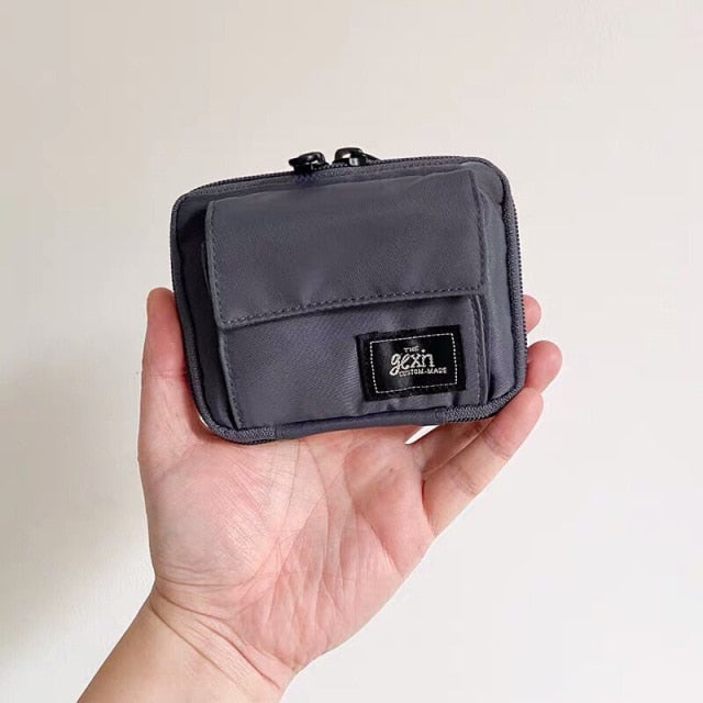 Porte-monnaie en Nylon Simple et Leger Unisexe