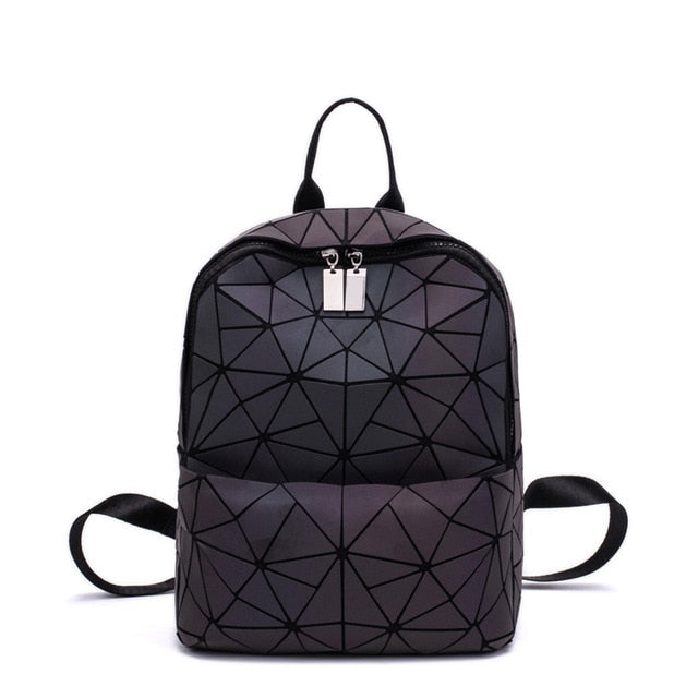 Sac à Dos Géométrique Lumineux pour Femme