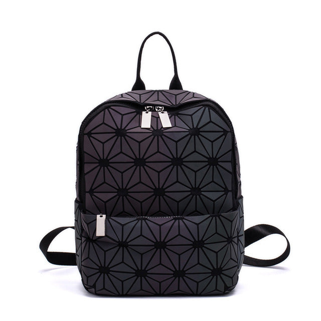 Sac à Dos Géométrique Lumineux pour Femme