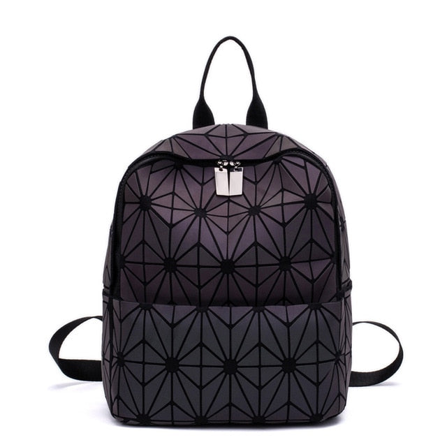 Sac à Dos Géométrique Lumineux pour Femme
