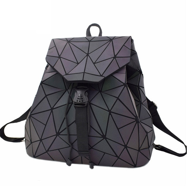 Sac à Dos Géométrique Lumineux pour Femme