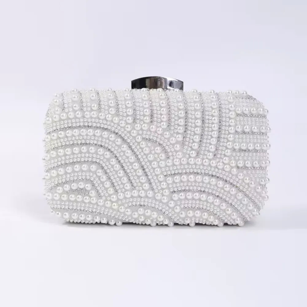 Sac Pochette de Luxe en Perles
